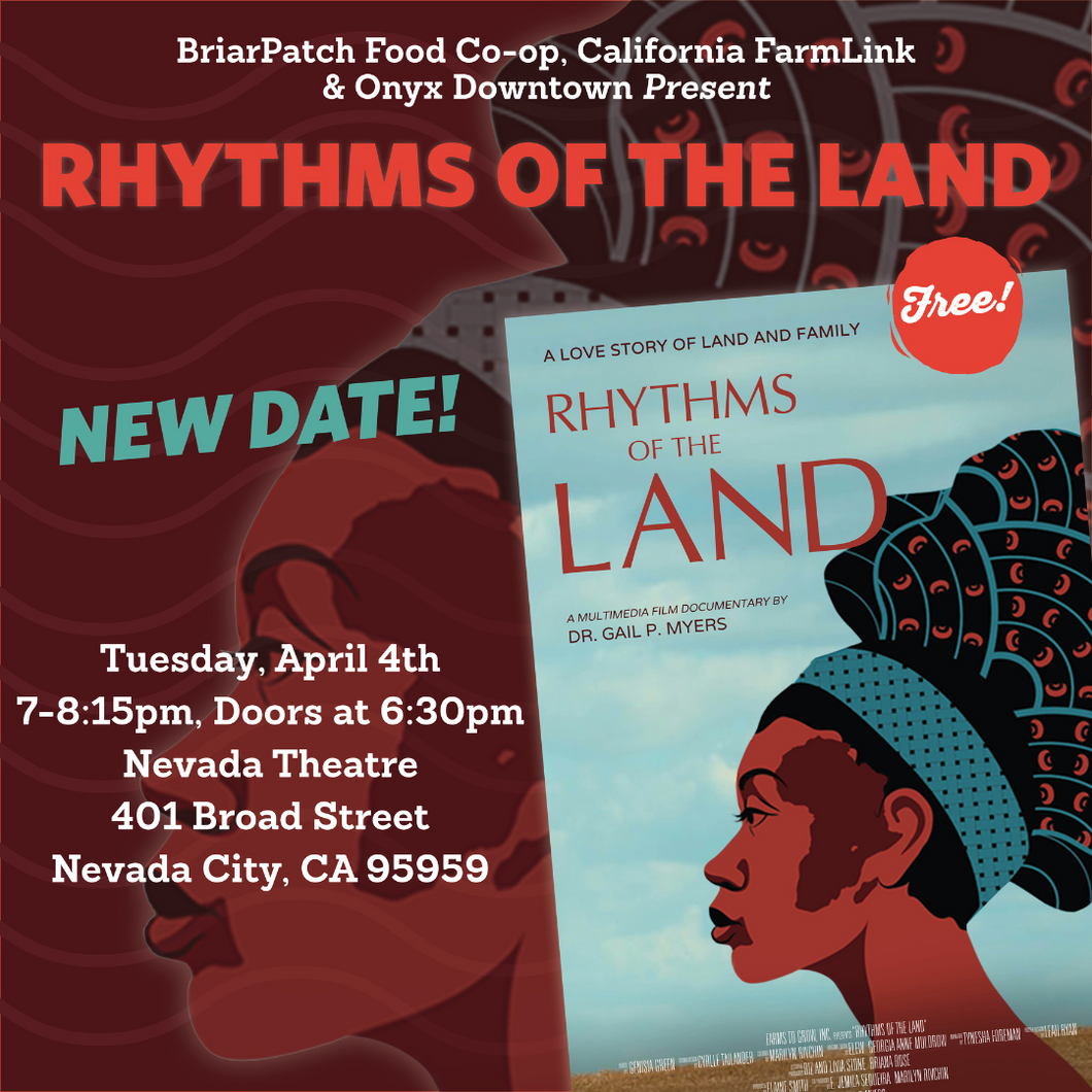 SOLD OUT- Rhythms of the Land Private Screening